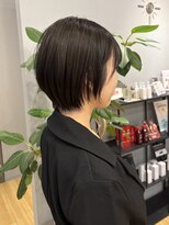 ジアン バイ ミルボン NU茶屋町+(GIEN by milbon)&nbsp;万人受け／まるっとショートボブ／丸みショート/吉岡美音