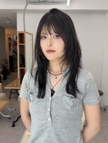 クイ(quii)&nbsp;★韓国ウルフハッシュカット/レイヤーカット前髪顔周り