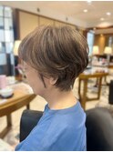 柔らかなショートボブ