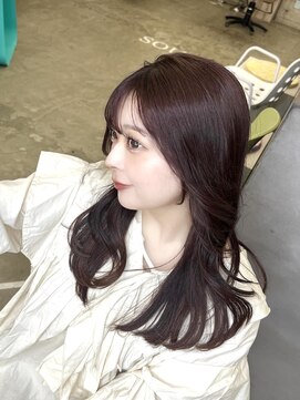 ダリー 菊水店(Dali) #ピンクブラウン#韓国ヘア#ことは