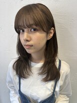 パルフェ(parfait)&nbsp;レイヤーカット/大人かわいい/顔まわりレイヤー/サイドバング