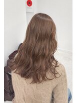ナナローネス(nana loness)&nbsp;チョコレートブラウン　/    パーマ風　　/     ウェーブヘア