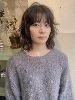 キルトプラスリム(Qilt+LIM)&nbsp;ボブとふわふわのニュアンスパーマ