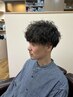 カット＋パーマ＋顔そり　クレンジングパックサービス