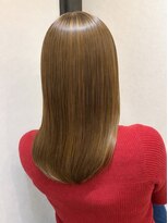 エイム ヘア リンク 長津田店(eim hair rink) 髪質改善ストレート/ハイトーンベージュ【長津田/髪質改善】