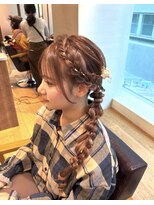 ラブハーツアンドビー 梅田EST(luve heart's And Be) 編みおろしアレンジ