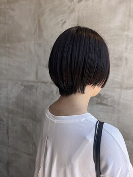アンディ ニジュウサンド クリエイション(and D 23℃ creation) ショートボブ