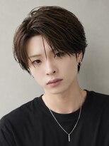 エイド 本店(aid)&nbsp;毛流れニュアンスパーマかき上げシースルーカルマショート
