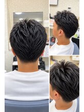 クラウンプリンセス(Crown Princess)&nbsp;大人メンズ×束感ショート×ツーブロック