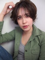 ルカ(RUCA)&nbsp;ふんわりシースルーバングのショートパーマ ☆RUCAスタイル