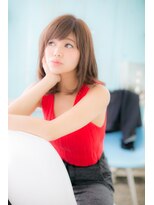 ミック 日暮里店(miq)&nbsp;重めワンカールの”甘辛セミディ”