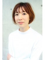 モリオ フロム ロンドン 大宮2号店(morio from London)&nbsp;【なかじま ひびき】シースルーバング×ショートボブ