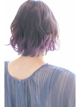 スウィッチグラン(hair salon switch grand) グラデーション×パープル