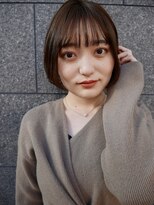 シュシュ(shushu)&nbsp;ぱっつんと軽めのショートボブ　【有海一生】