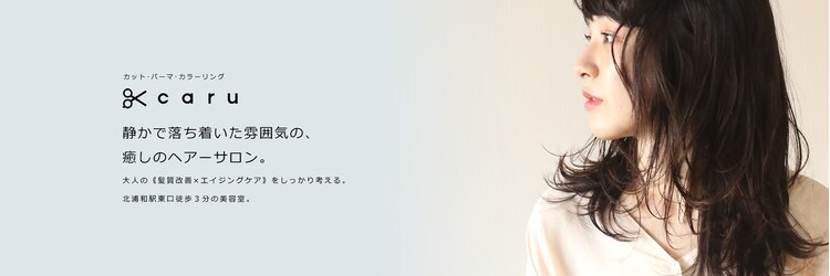 カル(caru)のサロンヘッダー