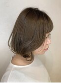 ふんわり肩上ボブ
