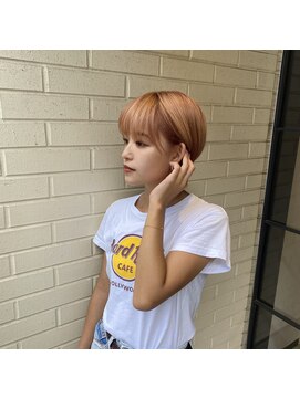 サラ HAIR&MAKE SALA 相模大塚店 ピンクベージュ