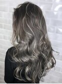 【AUBE HAIR】ローバレイヤージュ_ウェーブフォギーパーマ