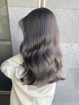 ヒアー 岡山(here) 髪質改善/艶ボルドー/ベビーバング/プレミアムカラー