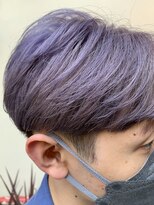 メイクス 表参道(MAKE'S omotesando)&nbsp;薄紫のツーブロック