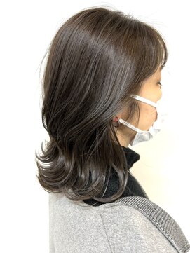 デイズ ヘアー デザイン(DAY'S hair design) ミディアムレイヤー【西田辺】【イルミナカラー】