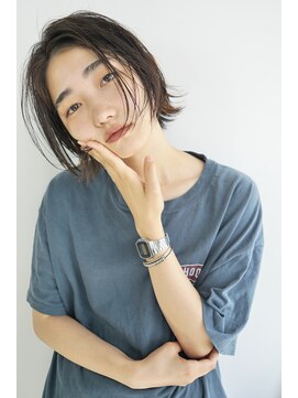 コス(kos) 2022AWヘア/ボブ/二子玉川/無造作/くせ毛風/外ハネボブ