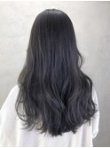 グレージュロング_外ハネボブセクションカラーba398722