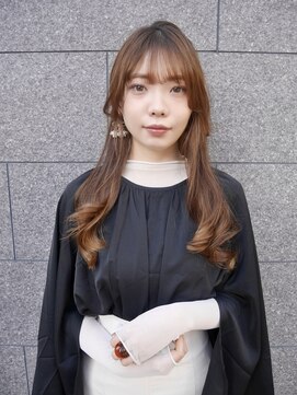 シュシュ(shushu) 小顔似合わせカット/薄めバング【有海一生】髪質改善