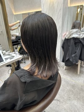 ロンド レア 天神大名店(Lond Le’a) ダブルカラーシルバーエンドカラーケアブリーチハイトーン韓国