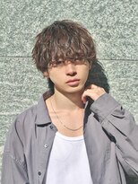 ゴールド 渋谷本店(GOALD)&nbsp;#マッシュウルフ　波巻きスパイラル　渋谷/メンズパーマ