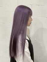 ヘアデザイン アンジェロカフェ(Hair Design Angelo cafe) 艶々ラベンダー