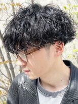 フィフス 栄(fifth)&nbsp;波巻きパーマツイストパーマメンズマッシュ波巻きスパイラル栄駅