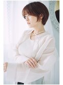20代30代40代『綺麗め丸みショート』Ash清瀬店