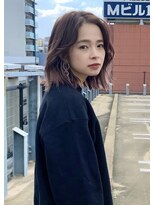 キーゴ 博多(KY-GO.)&nbsp;切りっぱなしボブ//ラベンダーベージュ