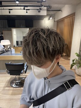 オークプラス(OAK plus+) ダブルカラー×アッシュグレージュ