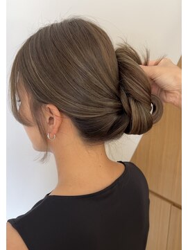 アンドビューティフル 恵比寿(andbeautiful) ブラウンベージュハイライト