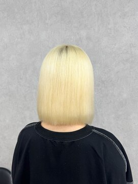 アン ブリーチ 大宮駅東口店(UN BLEACH) 【オンカラー無し】　抜きっぱなしブロンド