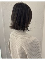 カウチ 板橋本町店(kauti)&nbsp;ぱつっと外ハネボブと柔らかベージュ