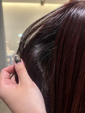 トテ(tote.) ツヤツヤ！ボルドーカラー！