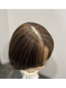 アートラッシュ 多摩センター店(ART RUSH) 白髪ぼかしハイライト/バレイヤージュ