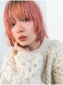 【ボブ】ショートレイヤー×ケアブリーチ