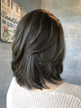 アスフィーダ(A'sfida) レイヤーグレージュハイライト