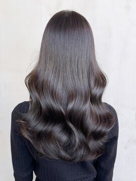 アルバム 銀座(ALBUM GINZA) ロング顔周りレイヤー韓国ヘア美髪_ba376731