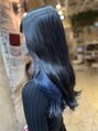 ディーバ 錦糸町(D.I.E.V.A)&nbsp;インナーカラー☆ブラック×ブルー【髪質改善】【レイヤーカット