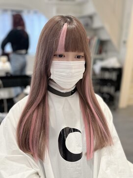 アルファバイオリカ(ALPHA by ORIKA) インナーエクステでデザイン♪