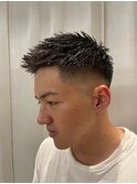 仙台　スパイキーショート　バーバー