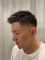 ヒロギンザ 仙台名掛丁店(HIRO GINZA) 仙台　スパイキーショート　バーバー