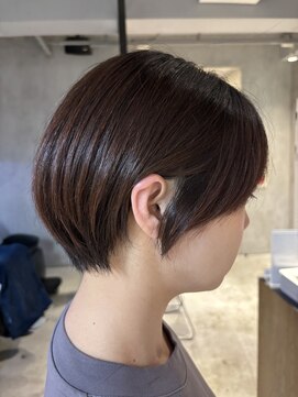 エリマ 調布(elima) コンパクトショートボブワンカラーショコラブラウンカラー