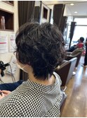 癖毛風ナチュラルパーマ