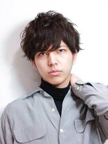 ゼンコー アオヤマ(ZENKO Aoyama)&nbsp;要潤風♪王道！黒髪×ひし形レイヤー×シャドウパーマ